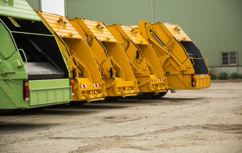 Recycling and disposal services during office clearance in Newham